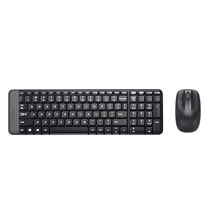 Logitech MK220 Compact Wireless Keyboard and Mouse Combo - keyboard