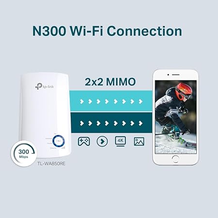 TP-Link TL-WA850RE N300 Wireless Range Extender – - Image 3
