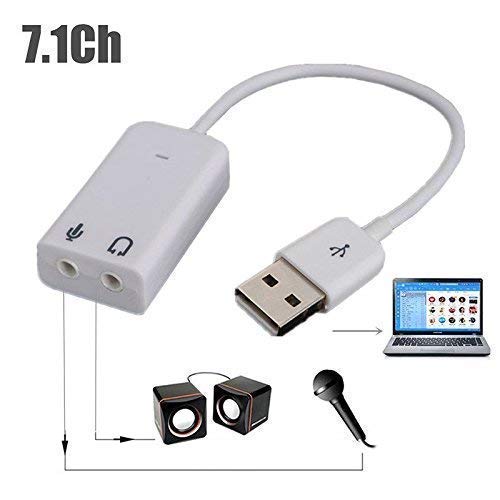 USB Sound Adapter 7.1 – Premium External Audio Solution - USB ADAPTER WIFI by HP