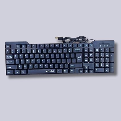 PRODOT Feel USB Keyboards, Black - keyboard by Prodot