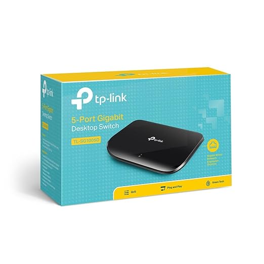 TP-Link 5 Port Gigabit Ethernet Network Switch - SWITCH by Tp-Link