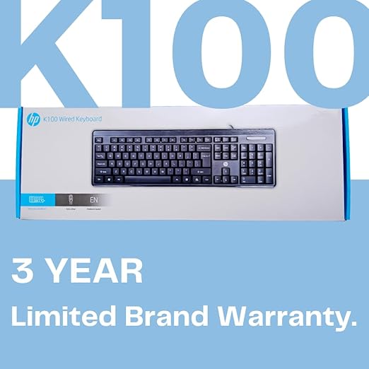 HP K100 WIRED KEYBOARD  USB - keyboard by HP