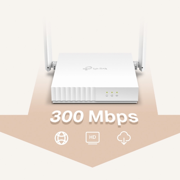 Tp-LINK 300 Mbps Multi-Mode Wi-Fi Router (TL-WR820N) - Image 3